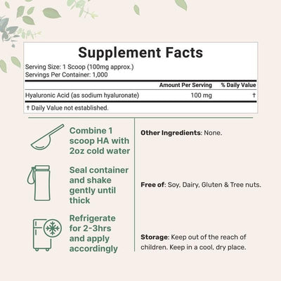 VUENERO® Hyaluronic Acid Powder
