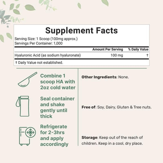 VUENERO® Hyaluronic Acid Powder