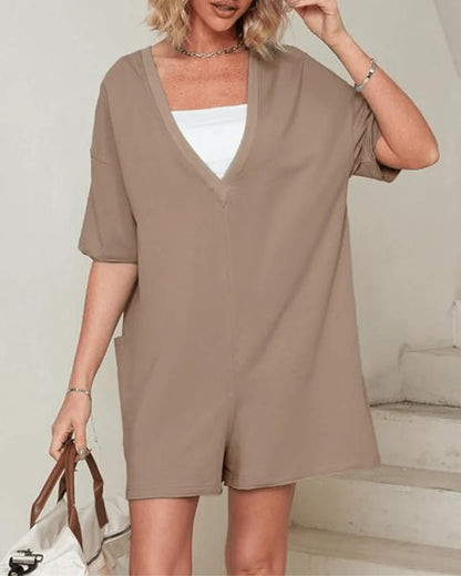 Oversized Romper - Maternity & Postpartum