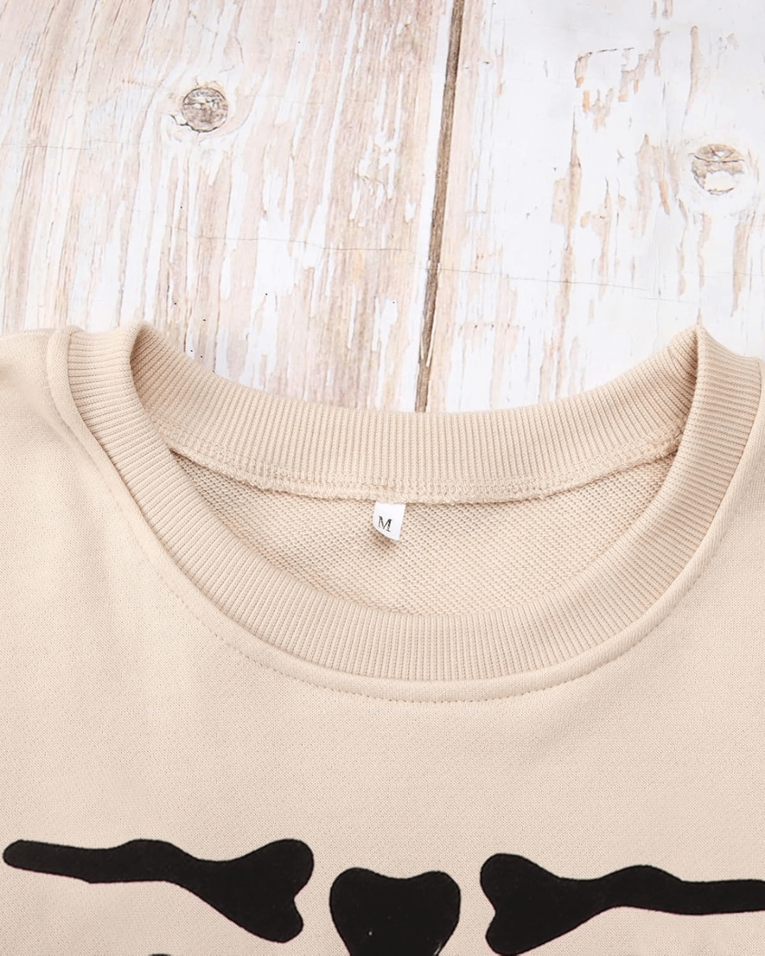 Skeleton Bump Maternity Sweater