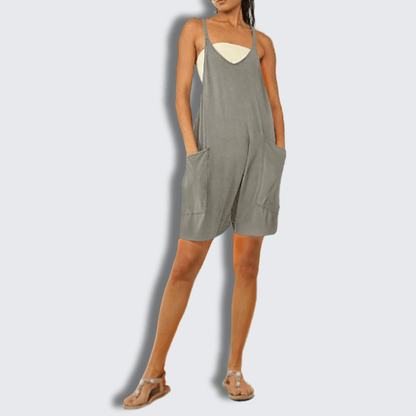 Oversized Jumpsuit Shorts - Maternity & Postpartum