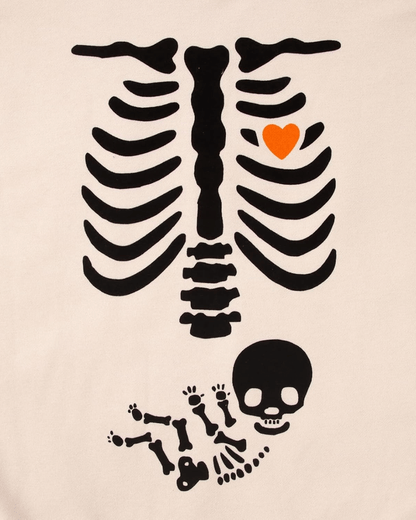 Skeleton Bump Maternity Sweater