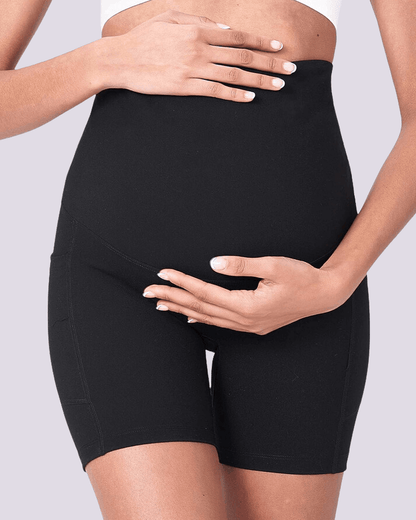 Cloud Maternity Biker Shorts