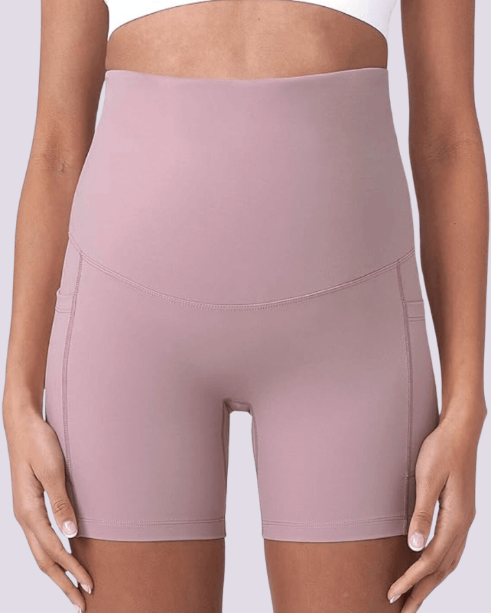 Cloud Maternity Biker Shorts